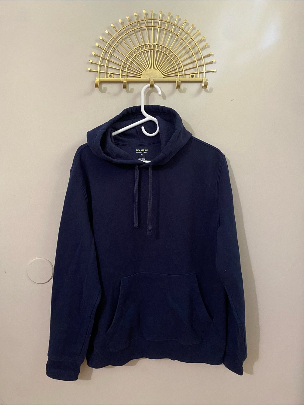 tek gear Navy Blue Men's Pullover Hoodie